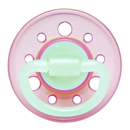 NIP Latex leuchtender kirschförmiger Spielschnuller 0-6 Monate 2St