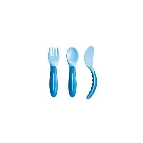 MAM 3-teiliges Besteckset - blau