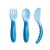 MAM 3-teiliges Besteckset - blau