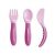 MAM 3-teiliges Besteckset - rosa