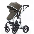 Mama Kiddies Venus 3 in 1 multifunktionaler Kinderwagen mit Zubehör in Coffee  + Geschenk
