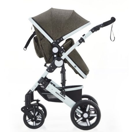 Mama Kiddies Venus 3 in 1 multifunktionaler Kinderwagen mit Zubehör in Coffee  + Geschenk