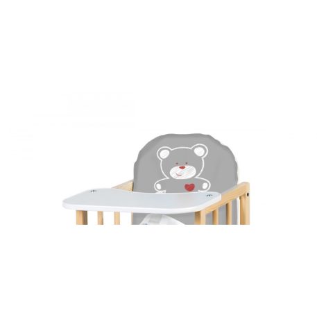 Klups AGA fix háttámlájú fa etetőszék - fenyő