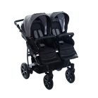 Mama Kiddies TWIN 3az1-ben ikerbabakocsi kiegészítőkkel szürke színben + Ajándék