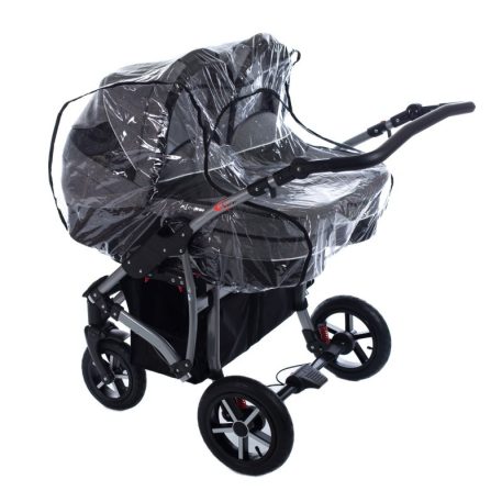 Mama Kiddies TWIN 3az1-ben ikerbabakocsi kiegészítőkkel szürke színben + Ajándék