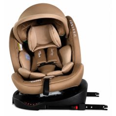   ISOFIX-fähiger, um 360° drehbarer Mama Kiddies® iSize Journey Kindersitz (40–150 cm) in Beige + Gratis Sonnenblende