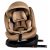 ISOFIX-fähiger, um 360° drehbarer Mama Kiddies® iSize Journey Kindersitz (40–150 cm) in Beige + Gratis Sonnenblende