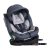 ISOFIX-fähiger, um 360° drehbarer Mama Kiddies iSize Journey Kindersitz (40–150 cm) in Grau + Gratis Sonnenblende