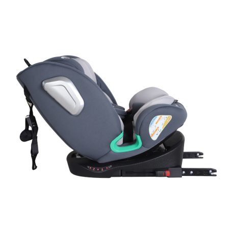 ISOFIX-fähiger, um 360° drehbarer Mama Kiddies iSize Journey Kindersitz (40–150 cm) in Grau + Gratis Sonnenblende