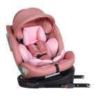 ISOFIX-fähiger, um 360° drehbarer Mama Kiddies iSize Journey Kindersitz (40–150 cm) in Pink + Gratis Sonnenblende