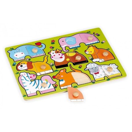 Fa puzzle (állatos)