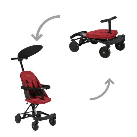 Mama Kiddies Neo kombinierbarer Sport Kinderwagen in Rot