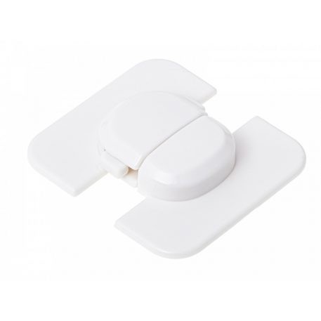 Sicherheitsschloß für Kühlschrank weiß