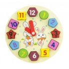 Lernspielzeug aus Holz - Uhr 18 cm