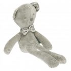 Grauer Teddybär, 38 cm