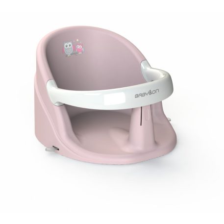 Babylon Nemo Badesitz  in Rosa mit Eule-Muster