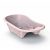 Babylon Deluxe Babybadewanne in Rosa mit Eulenmuster und eingebautem Thermometer