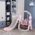 Mama Kiddies Funny grosse Schaukel und Basketball Rückwand in pink Farbe mit Ball als Geschenk 