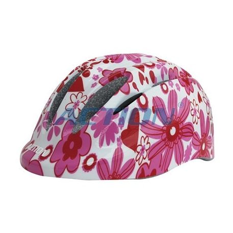 Baby Mix fehér virág mintás sisak