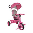 Baby Mix Ecotrike 2 gyermek tricikli pink színben