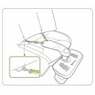 KneeGuardKids4 Universal-Fußstütze + Überraschungsgeschenk