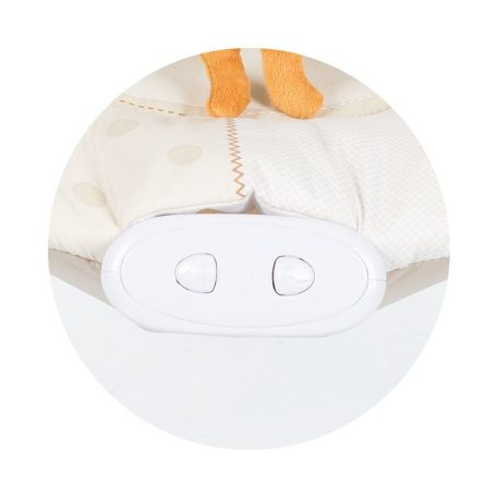 Chipolino Zoo rezgő-zenélő pihenőszék - Lovely Bear