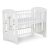 Klups Safari/Giraffe Gitterbett 60x120 - Weiß