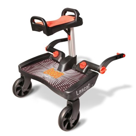 Lascal Maxi+ závesné súrodenecké stúpadlo so sedačkou - čierne