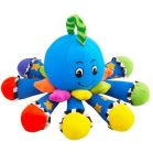 Plüss polip színes csápokkal