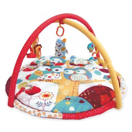 Baby Mix Spielteppich mit Wald- und Eulenmuster
