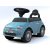 Baby Mix FIAT 500 lábbal hajtható autó kék színben