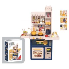   Mama Kiddies 47 Stück 88 cm hoch Spray Kitchen Baby-Küchen-Set in blau