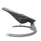 Mama Kiddies Premium 2-in-1 elektrische Babyschaukel und Babywippe mit Fernbedienung in Grau + Gratisgeschenke