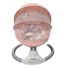 Mama Kiddies Premium 2-in-1 elektrische Babyschaukel und Babywippe mit Fernbedienung in Rosa + Gratisgeschenke