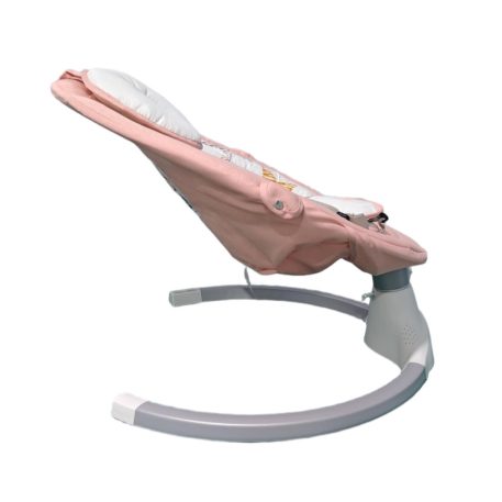 Mama Kiddies Premium 2-in-1 elektrische Babyschaukel und Babywippe mit Fernbedienung in Rosa + Gratisgeschenke