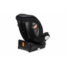 ISOFIX-fähiger, um 360° drehbarer Kindersitz Mama Kiddies® Turbo Wings (40–150 cm) in Dunkelgrau mit Stützfuß + Sonnenschutz als Geschenk