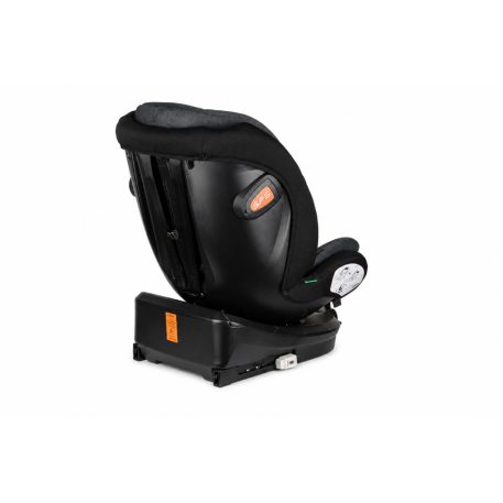 ISOFIX-fähiger, um 360° drehbarer Kindersitz Mama Kiddies® Turbo Wings (40–150 cm) in Dunkelgrau mit Stützfuß + Sonnenschutz als Geschenk