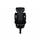 ISOFIX-fähiger, um 360° drehbarer Kindersitz Mama Kiddies® Turbo Wings (40–150 cm) in Dunkelgrau mit Stützfuß + Sonnenschutz als Geschenk