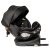 ISOFIX-fähiger, um 360° drehbarer Kindersitz Mama Kiddies Turbo Wings (40–150 cm) in Schwarz + Sonnenschutz als Geschenk