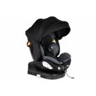 ISOFIX-fähiger, um 360° drehbarer Kindersitz Mama Kiddies® Turbo Wings (40–150 cm) in Dunkelgrau + Sonnenschutz als Geschenk
