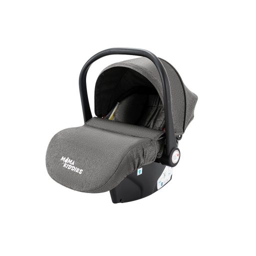 Kinderwagen Mama Kiddies Charlie PRO 3 in 1 mit Zubehör in grau + Geschenk