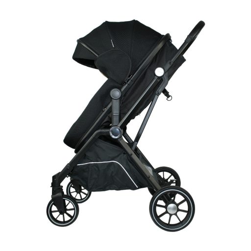 Mama Kiddies Lion Royal Edition 3-in-1 Multifunktionskinderwagen mit Zubehör in Schwarz + Geschenk
