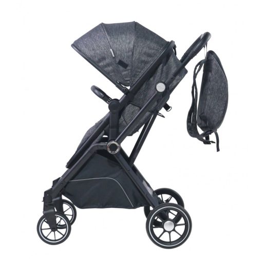 Mama Kiddies Lion Royal Edition 3-in-1 Multifunktionskinderwagen mit Zubehör in Grau + Geschenk