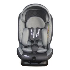   Black November - Um 360 Grad drehbarer ISOFIX-Autositz Mama Kiddies iSize Phoenix Edition Rotary Protect GT (40 -150 cm) in Grau mit Sonnenblende