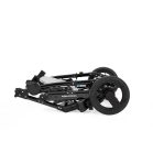 Mama Kiddies® Evening Star Black Edition 4-in-1 Multifunktionskinderwagen mit Zubehör in Grau, inklusive ISOFIX-Basis + Geschenk