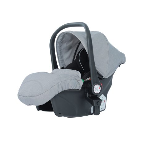 Mama Kiddies® Evening Star Black Edition 4-in-1 Multifunktionskinderwagen mit Zubehör in Grau, inklusive ISOFIX-Basis + Geschenk