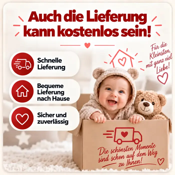 Mama Kiddies – Lieferung nach Hause