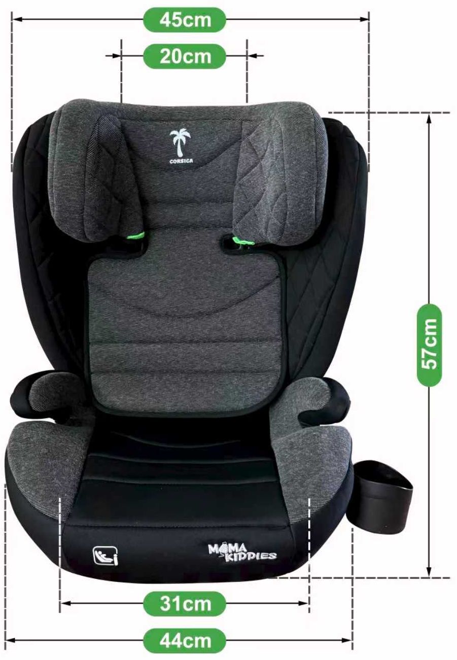Mama Kiddies i-Fix Corsica biztonsági autósülés (100 -150 cm)